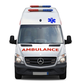 Interbluetrack ambulances